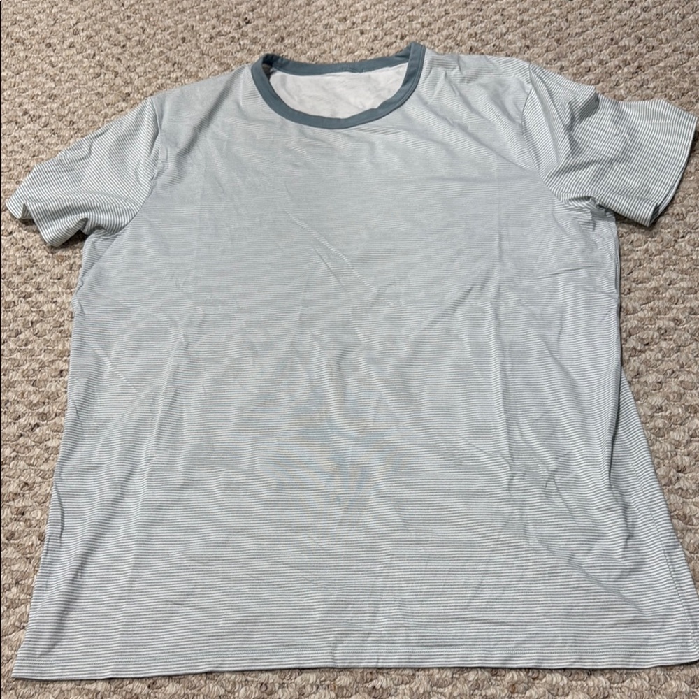 Men’s Striped Lululemon T-Shirt